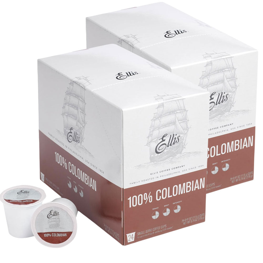 48-Count Single Serve Cups – 100% Colombian 2-Box Bundle