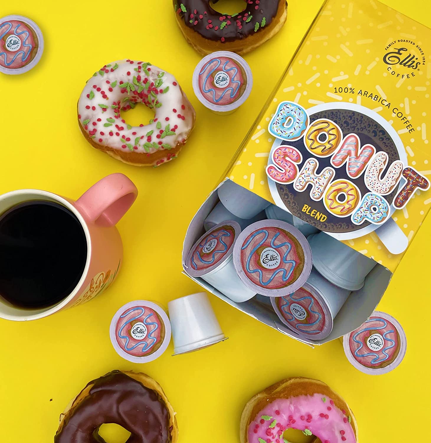 24-Count Single Serve Cups – Donut Shop