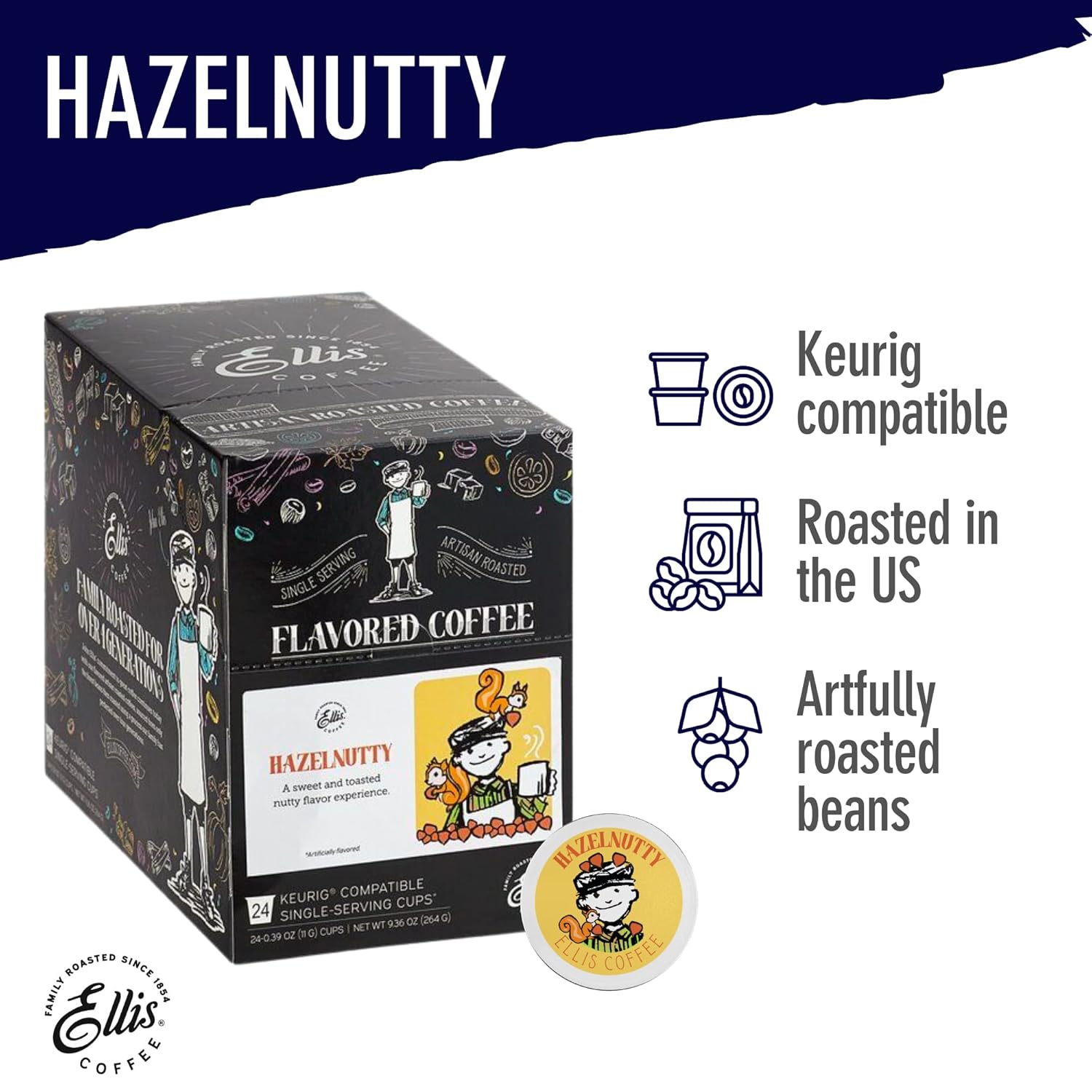 24-Count Single Serve Cups – Hazlenutty