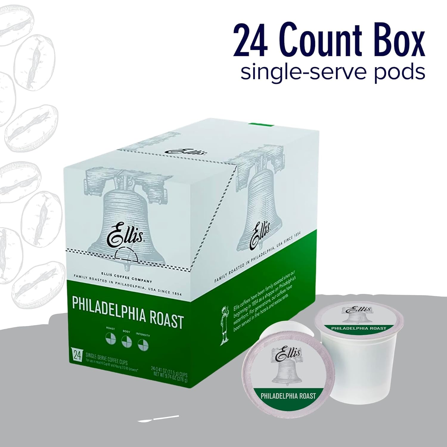 24-Count Single Serve Cups – Philadelphia Roast
