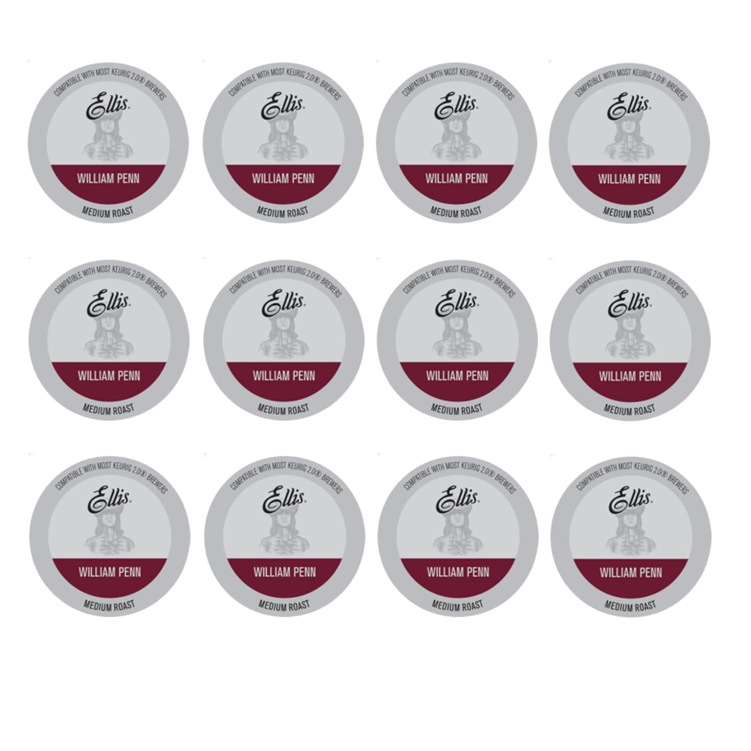 24-Count Single Serve Cups – William Penn