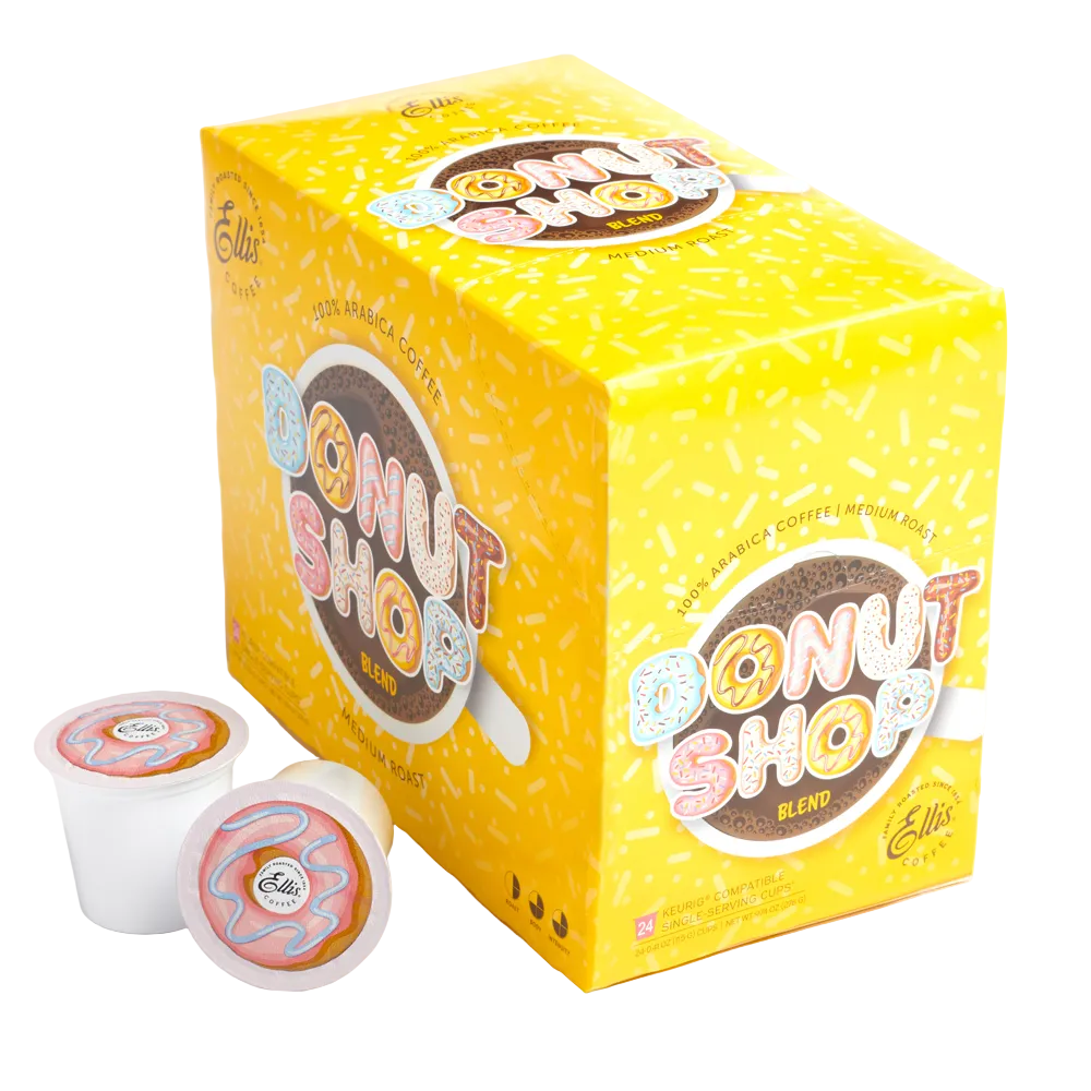 24-Count Single Serve Cups – Donut Shop