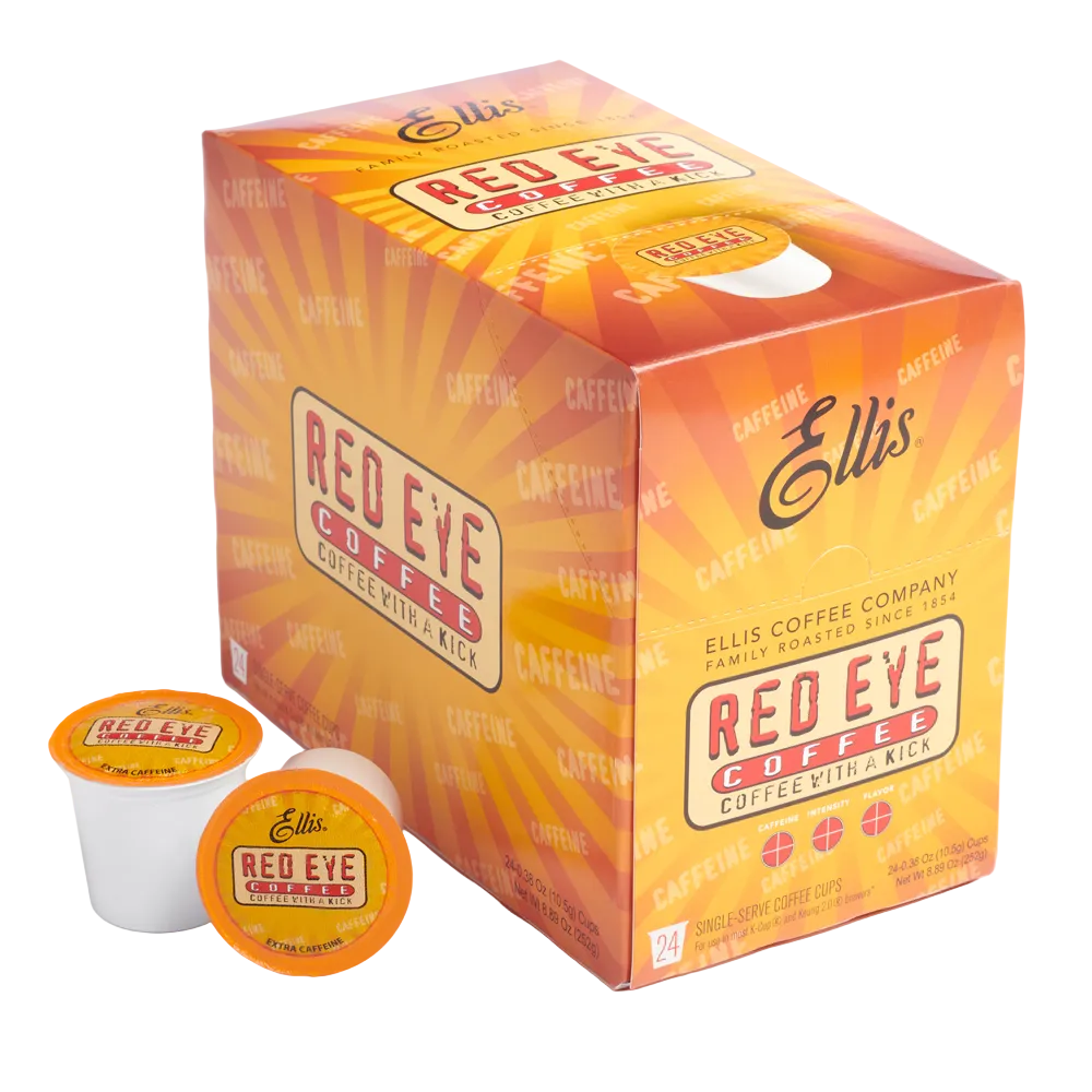 24-Count Single Serve Cups – Red Eye (Double Caffeine)