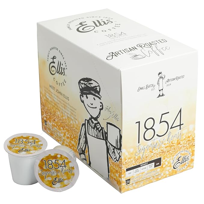 24-Count Single Serve Cups – 1854 Signature Dark Roast