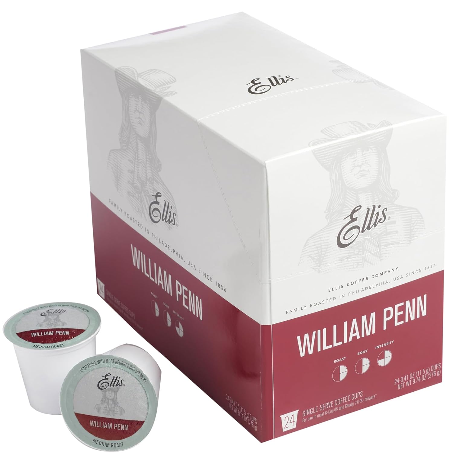 24-Count Single Serve Cups – William Penn