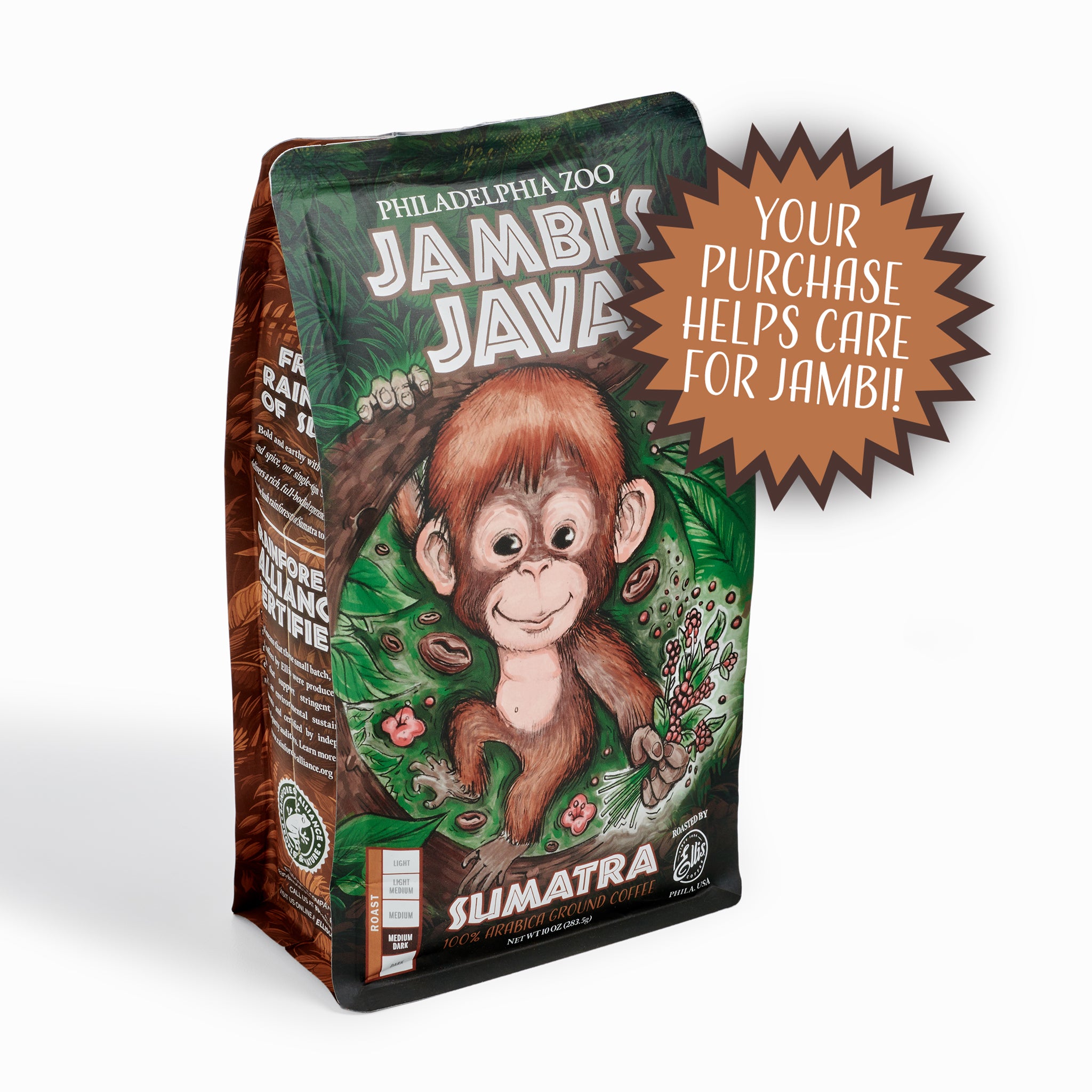 Jambi’s Java – Rainforest Alliance Certified Sumatran Coffee