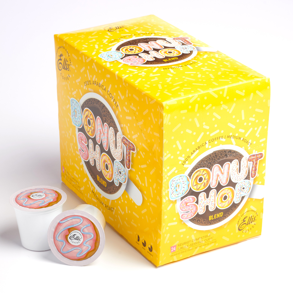 24-Count Single Serve Cups – Donut Shop