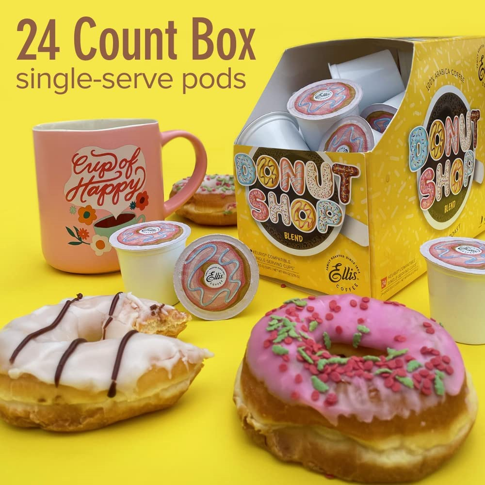 24-Count Single Serve Cups – Donut Shop