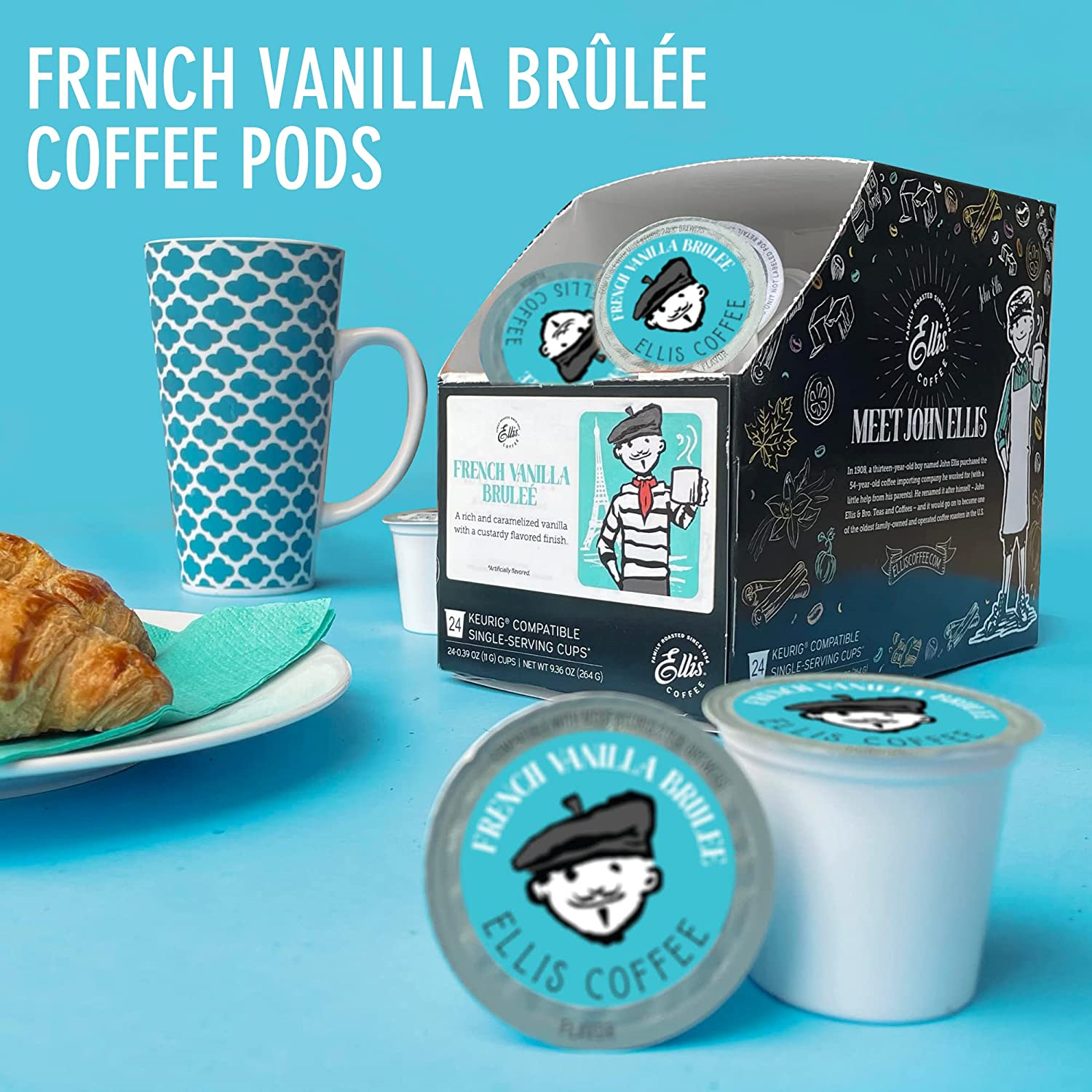 24–Count Single Serve Cups – French Vanilla