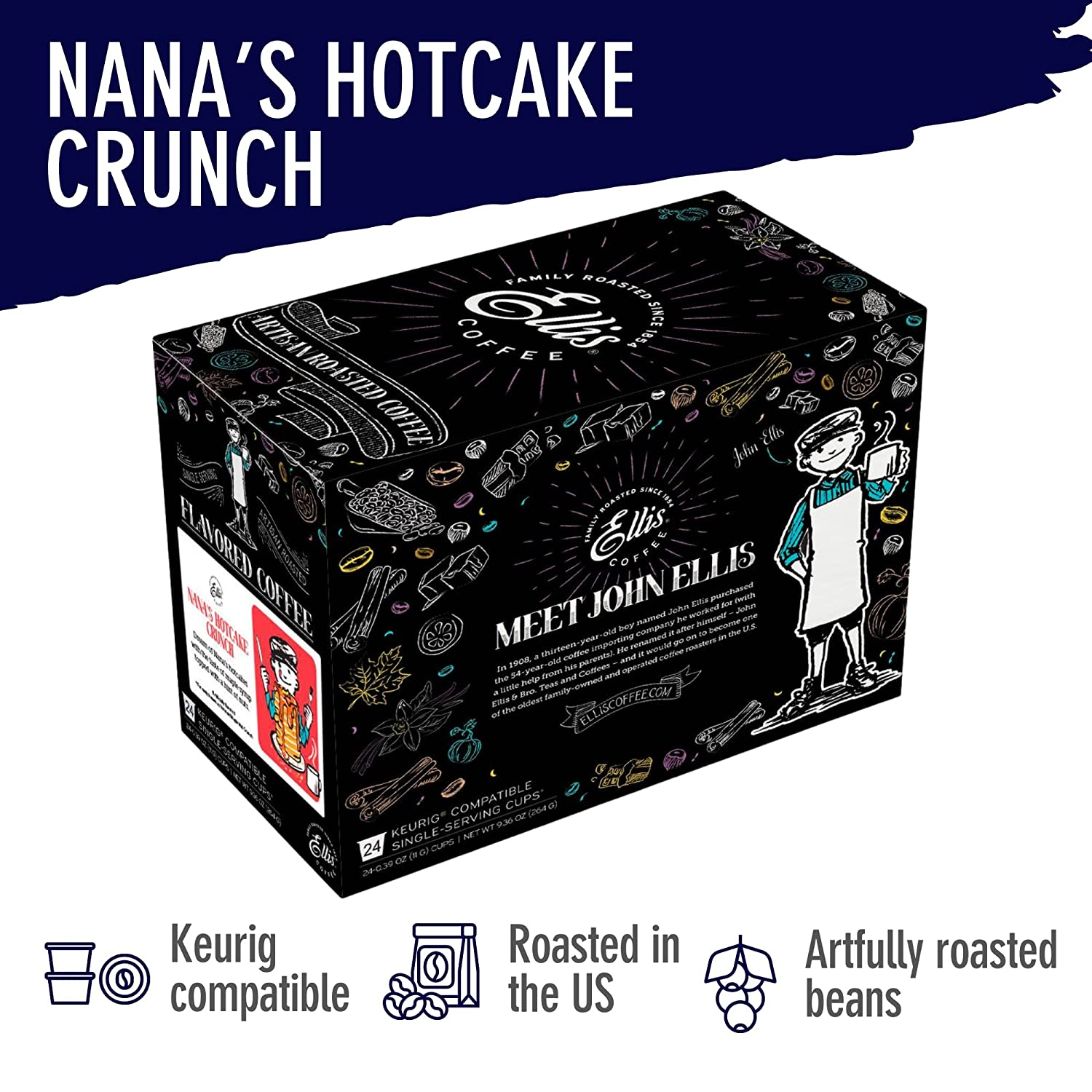 24-Count Single Serve Cups – Nana’s Hotcake Crunch