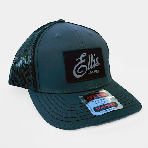 Ellis Mesh Trucker Hat – Charcoal