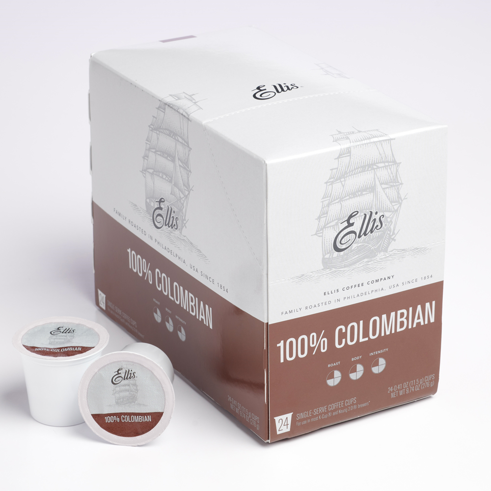 24-Count Single Serve Cups – 100% Colombian